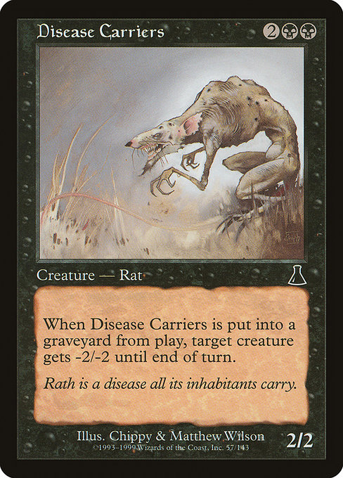 Disease Carriers - Urza's Destiny Common Card