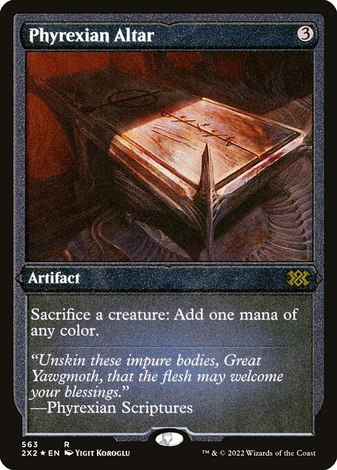 Phyrexian Altar - Double Masters 2022 Rare Card
