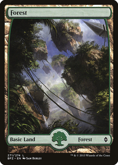 Forest - Battle for Zendikar Common Card