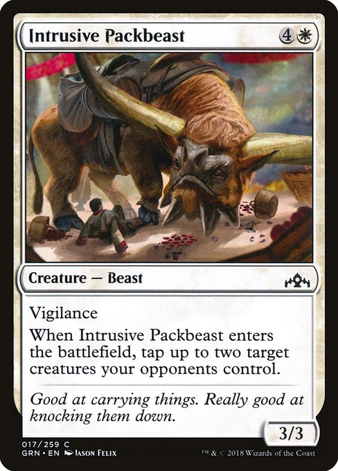 Intrusive Packbeast - Guilds of Ravnica Common Card
