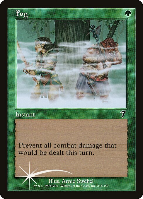 Fog - Seventh Edition Common Card