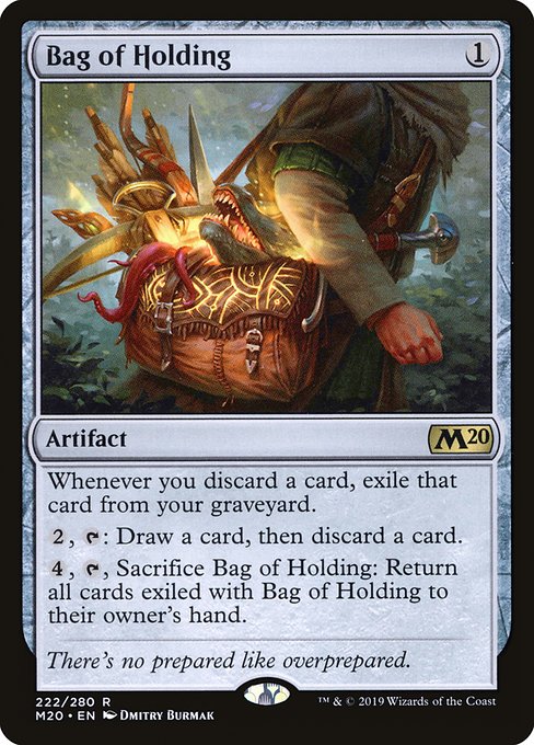 Bag of Holding - Core Set 2020 Rare Card
