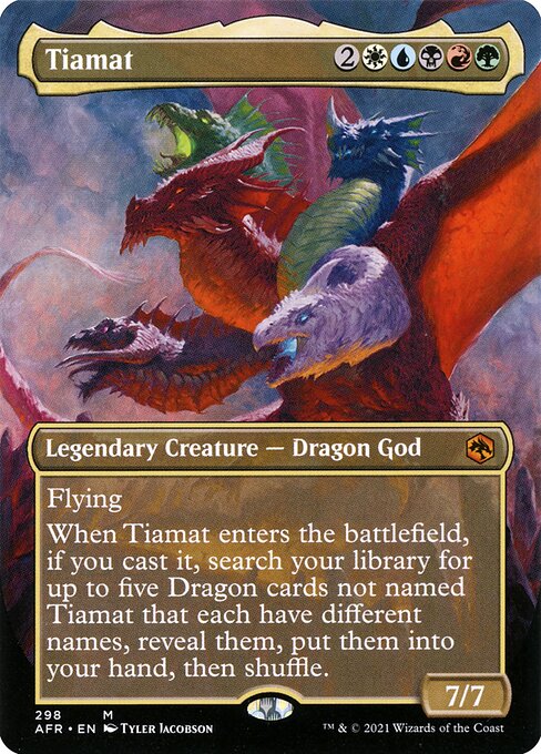Tiamat - Adventures in the Forgotten Realms Mythic Card
