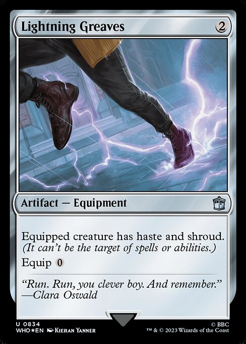 Lightning Greaves - Doctor Who Uncommon Card