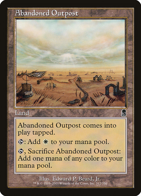 Abandoned Outpost - Odyssey Common Card
