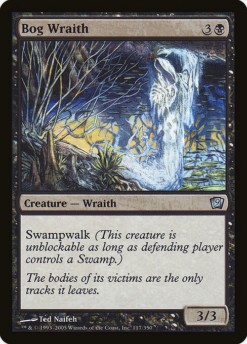 Bog Wraith - Ninth Edition Uncommon Card