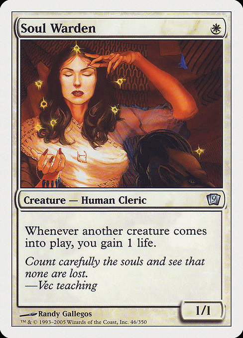 Soul Warden - Ninth Edition Uncommon Card