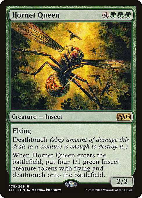 Hornet Queen - Magic 2015 Rare Card