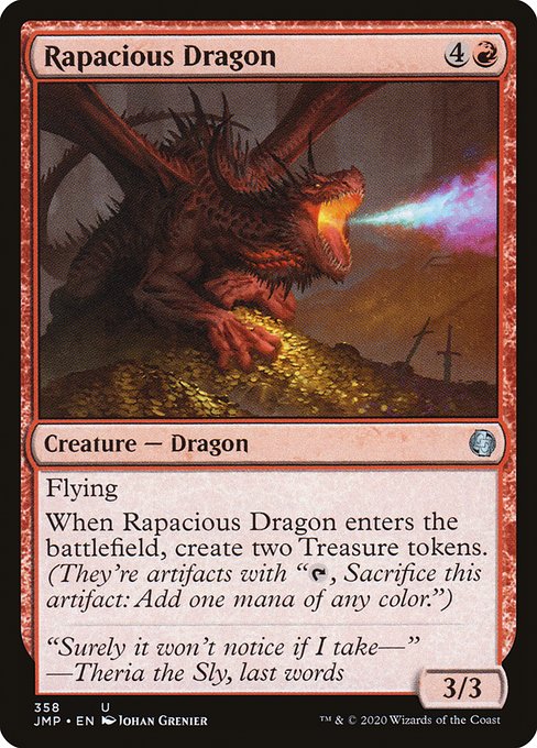 Rapacious Dragon - Jumpstart Uncommon Card