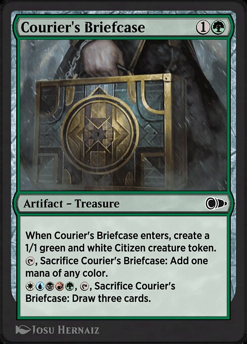 Courier's Briefcase - Pioneer Masters Common Card
