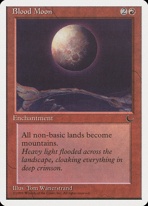 Blood Moon - Chronicles Rare Card