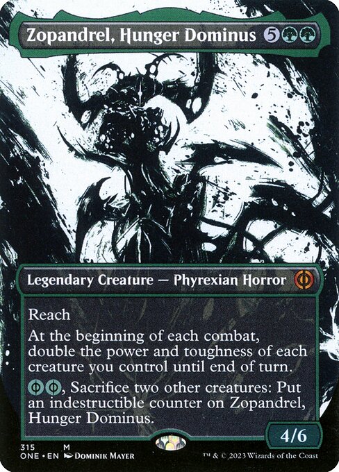 Zopandrel, Hunger Dominus - Phyrexia: All Will Be One Mythic Card