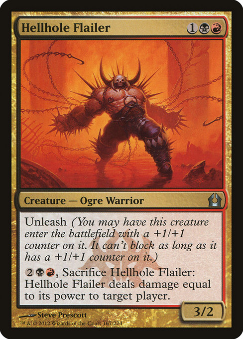 Hellhole Flailer - Return to Ravnica Uncommon Card