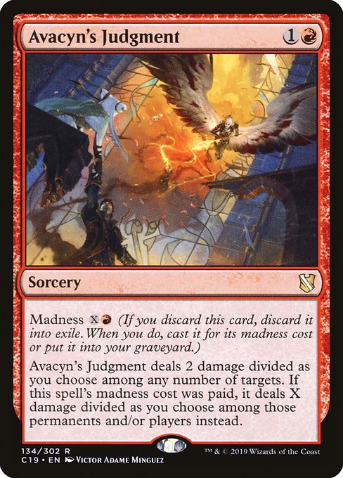 Avacyn's Judgment - Commander 2019 Rare Card