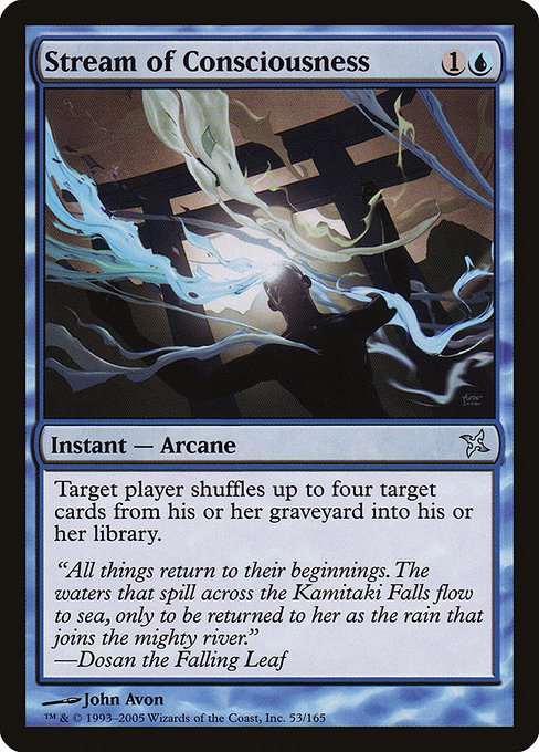 Stream of Consciousness - Betrayers of Kamigawa Uncommon Card