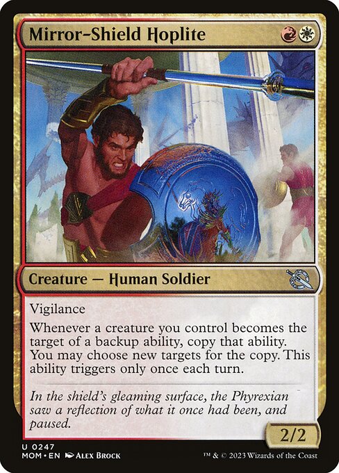 Mirror-Shield Hoplite - March of the Machine Uncommon Card