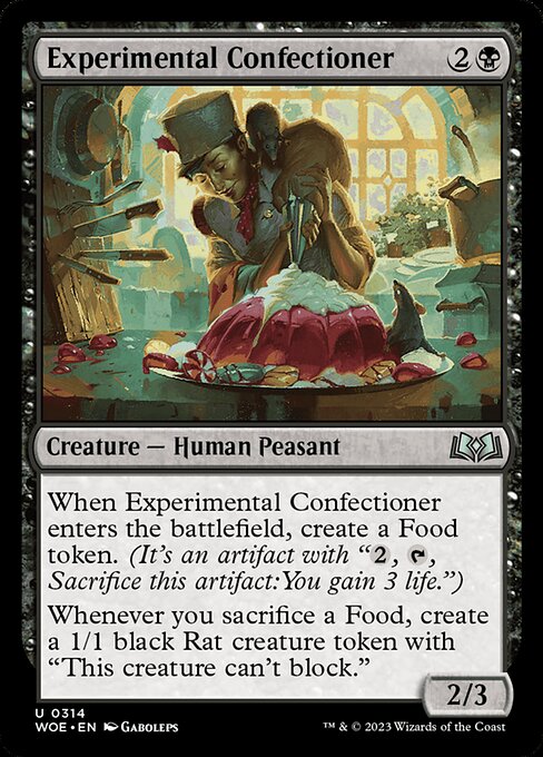 Experimental Confectioner - Wilds of Eldraine Uncommon Card