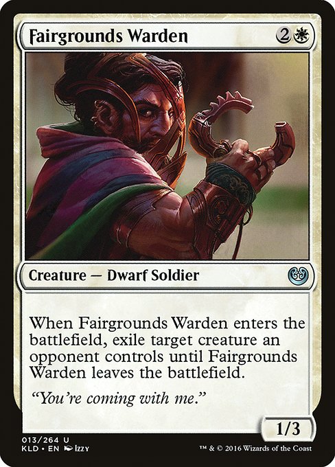 Fairgrounds Warden - Kaladesh Uncommon Card