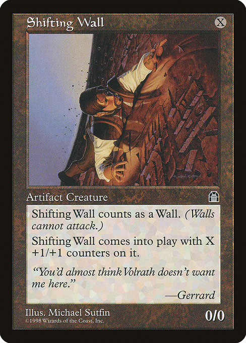 Shifting Wall - Stronghold Uncommon Card