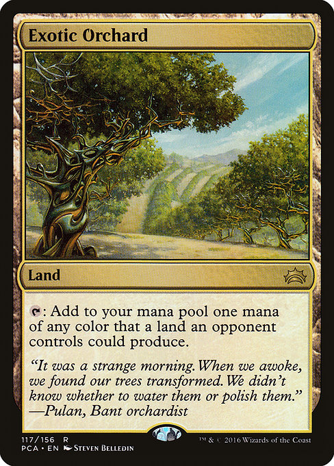 Exotic Orchard - Planechase Anthology Rare Card