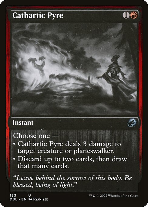Cathartic Pyre - Innistrad: Double Feature Uncommon Card
