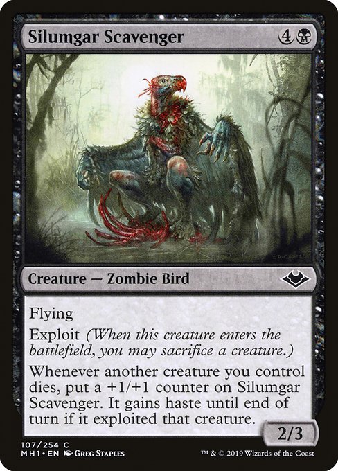 Silumgar Scavenger - Modern Horizons Common Card
