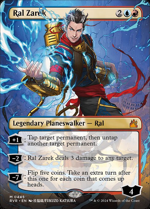Ral Zarek - Ravnica Remastered Mythic Card
