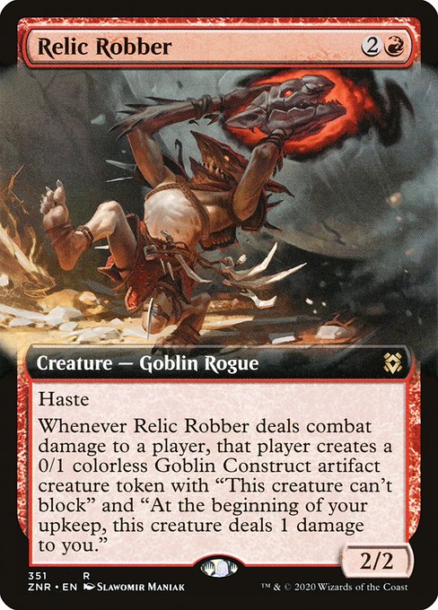 Relic Robber - Zendikar Rising Rare Card