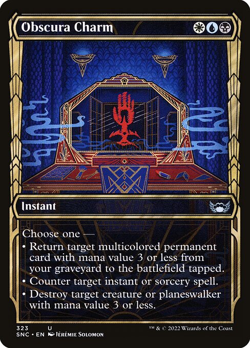 Obscura Charm - Streets of New Capenna Uncommon Card