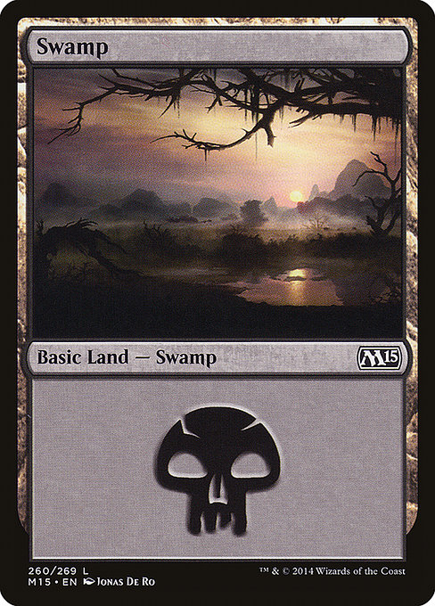 Swamp - Magic 2015 Common Card
