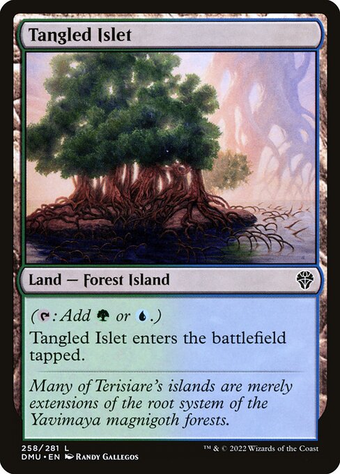 Tangled Islet - Dominaria United Common Card