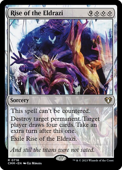 Rise of the Eldrazi - Commander Masters Rare Card