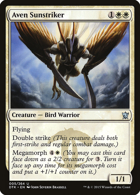 Aven Sunstriker - Dragons of Tarkir Uncommon Card