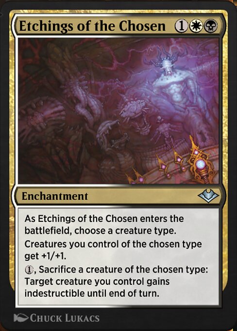 Etchings of the Chosen - Jumpstart: Historic Horizons Uncommon Card