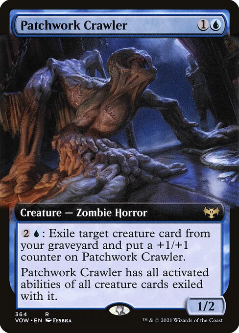 Patchwork Crawler - Innistrad: Crimson Vow Rare Card