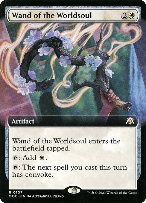 Wand of the Worldsoul - March of the Machine Commander Rare Card