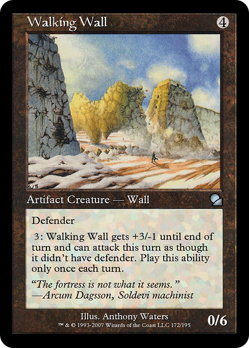 Walking Wall - Masters Edition Uncommon Card