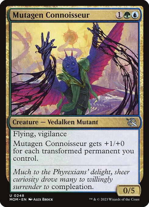 Mutagen Connoisseur - March of the Machine Uncommon Card