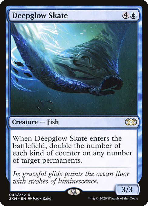 Deepglow Skate - Double Masters Rare Card