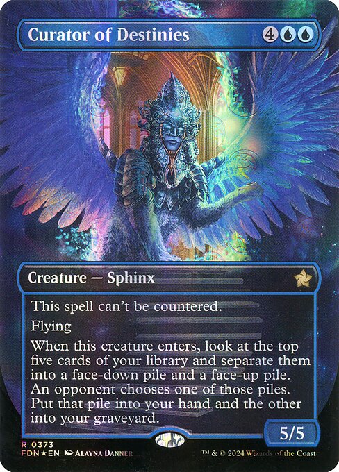 Curator of Destinies - Foundations Rare Card