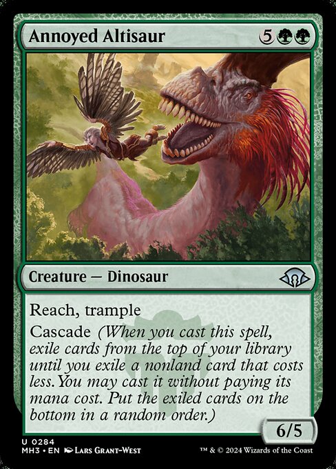 Annoyed Altisaur - Modern Horizons 3 Uncommon Card