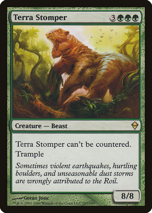 Terra Stomper - Zendikar Rare Card