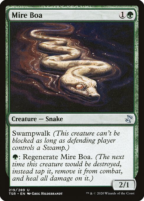 Mire Boa - Time Spiral Remastered Uncommon Card