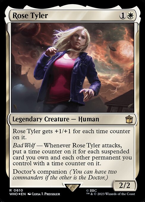 Rose Tyler - Doctor Who Rare Card