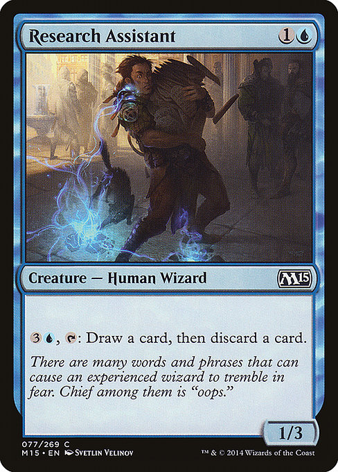 Research Assistant - Magic 2015 Common Card