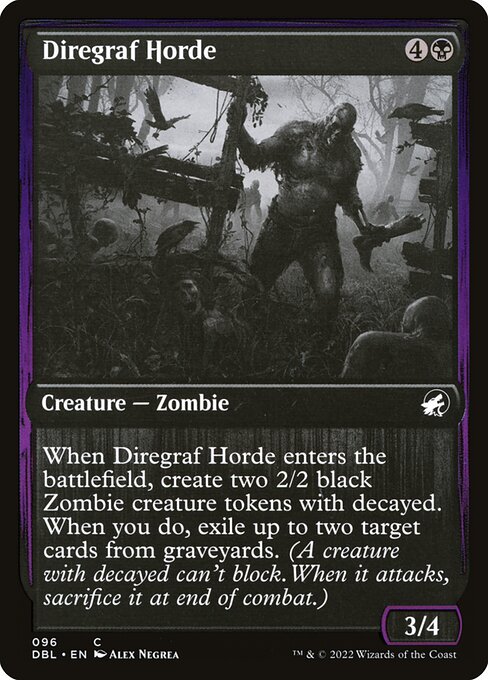 Diregraf Horde - Innistrad: Double Feature Common Card