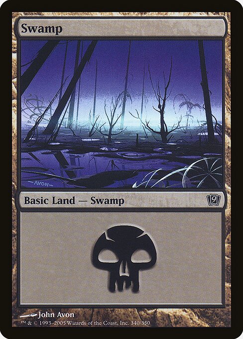 Swamp - Ninth Edition Common Card