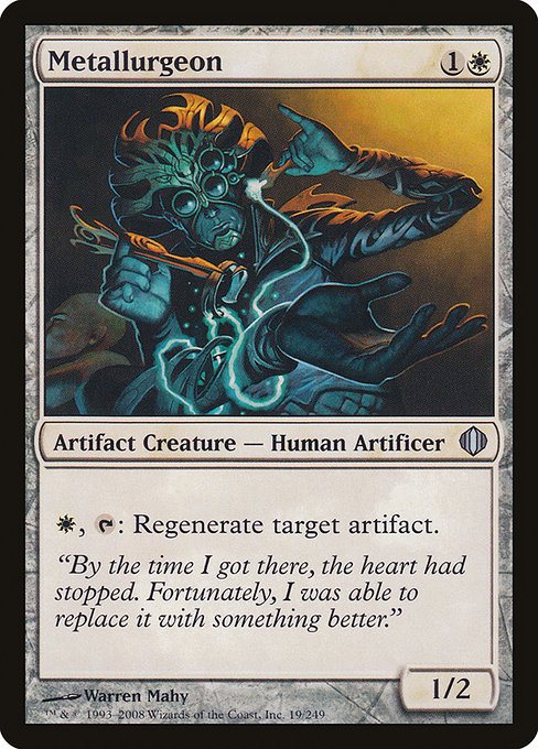 Metallurgeon - Shards of Alara Uncommon Card
