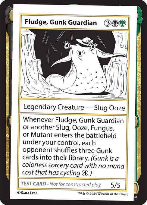 Fludge, Gunk Guardian - Mystery Booster 2 Rare Card