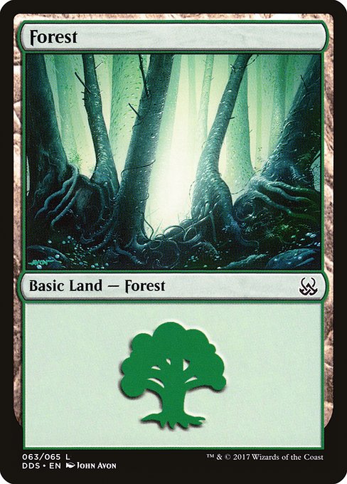 Forest - Duel Decks: Mind vs. Might Common Card